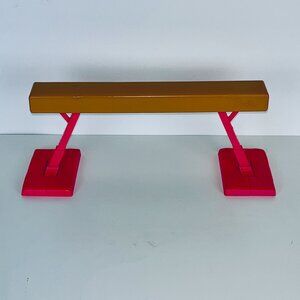Barbie Doll Gymnast Replacement Pink Balance Beam Toy Mattel